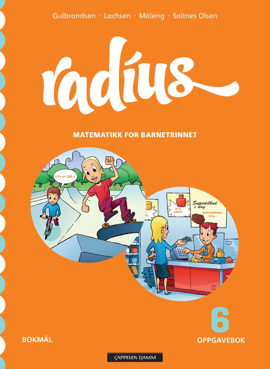 Radius 6 - Oppgavebok : matematikk for barnetrinnet