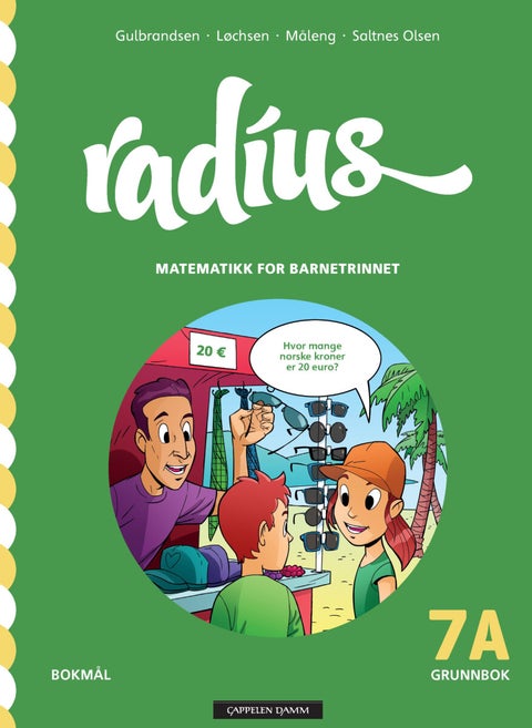Radius - Grunnbok 7A : matematikk for barnetrinnet