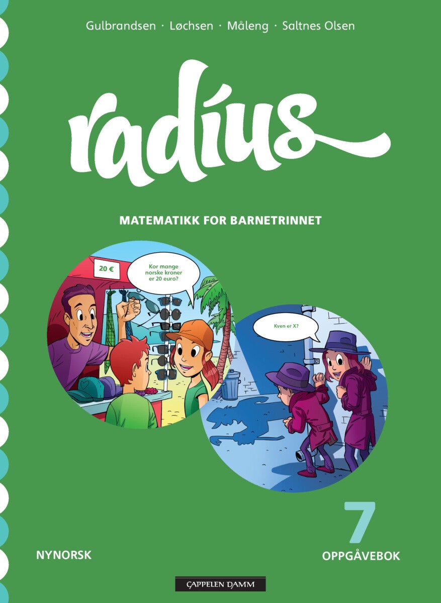 Radius - Oppgåvebok 7 : matematikk for barnetrinnet