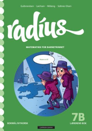 Radius - Lærerens bok 7B : matematikk for barnetrinnet