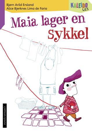 Kaleido les - nivå 3 : Maia lager en sykkel