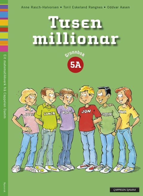 Tusen millionar 5A - Grunnbok