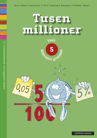 Tusen millioner 5 - Fasit : alternativ grunnbok A og B