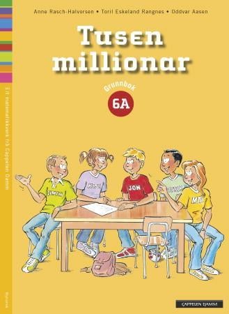 Tusen millionar 6A - Grunnbok