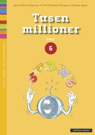 Tusen millioner 6 - Fasit : grunnbok A, grunnbok B, oppgavebok