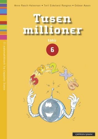 Tusen millioner 6 - Fasit : grunnbok A, grunnbok B, oppgavebok