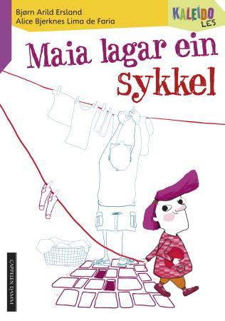 Kaleido les - nivå 3 : Maia lagar ein sykkel