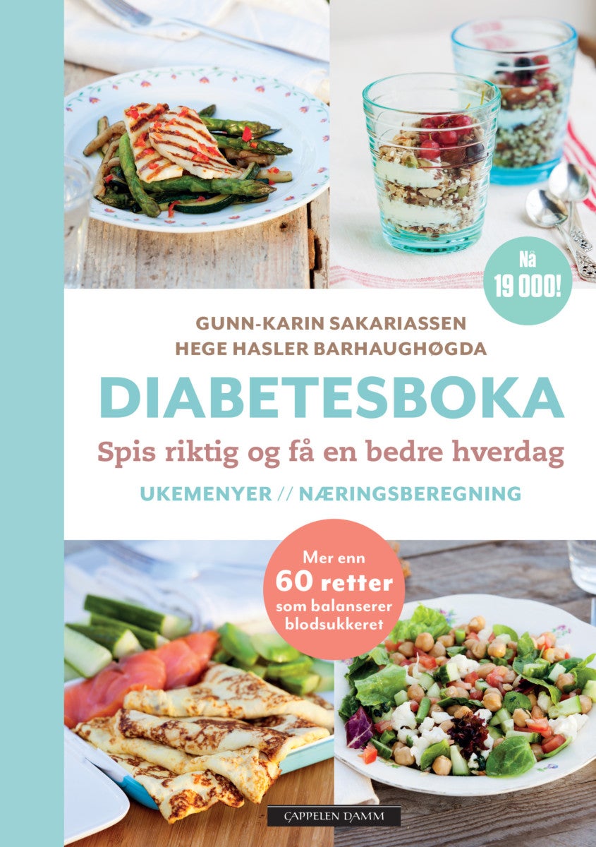 Diabetesboka - spis riktig og bli frisk