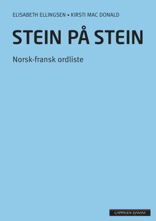 Stein på stein - norsk-fransk ordliste