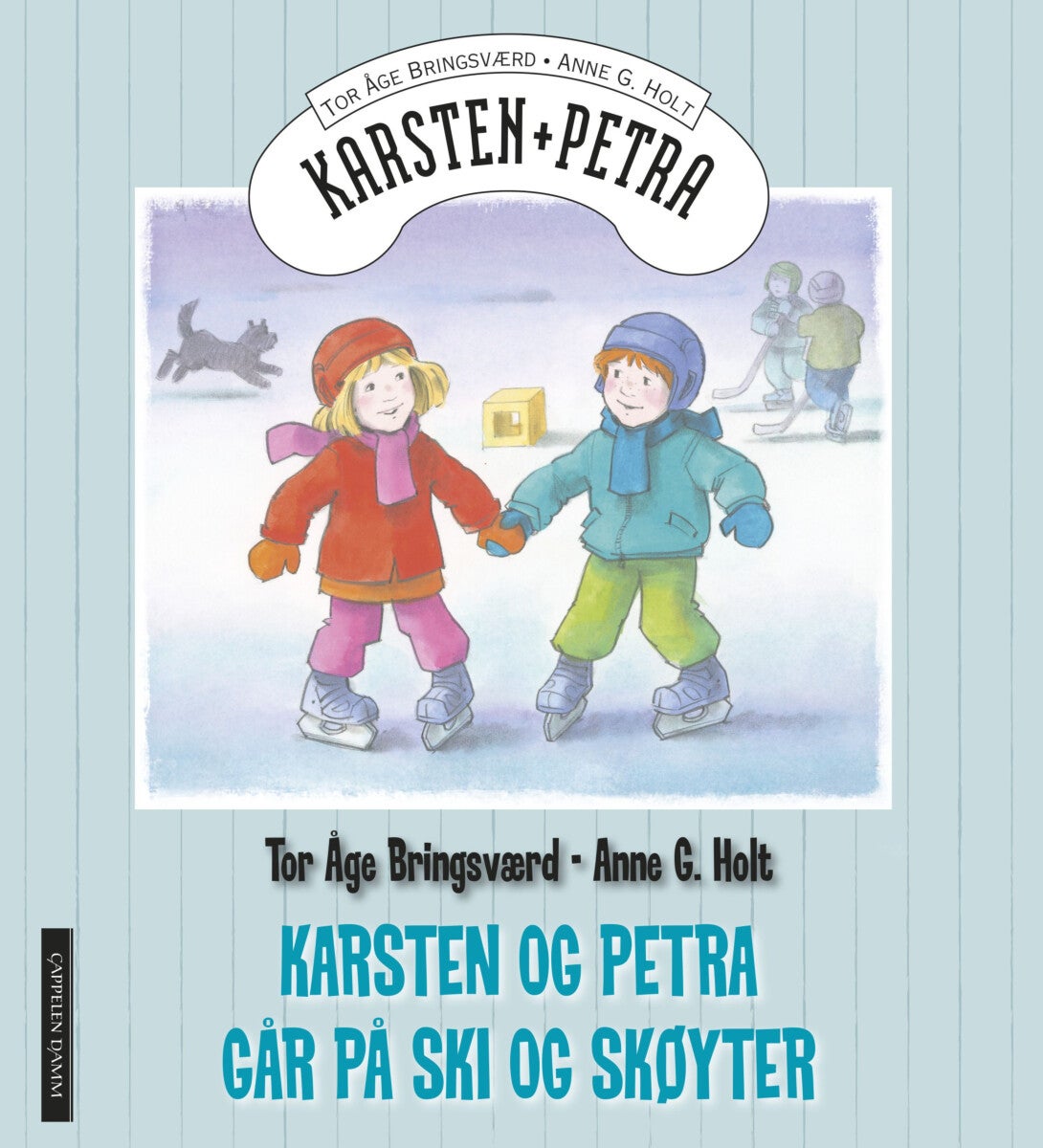 Karsten og Petra går på ski og skøyter