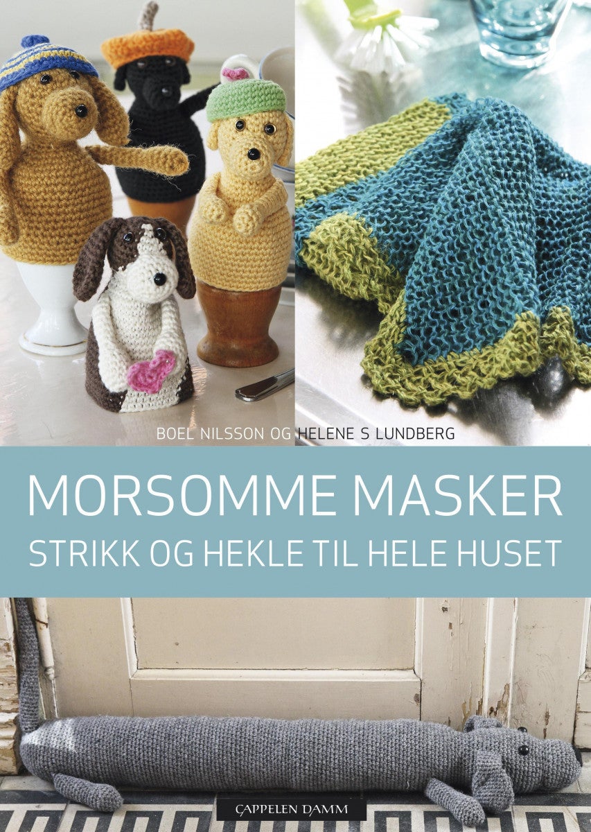 Morsomme masker - strikk og hekle til hele huset