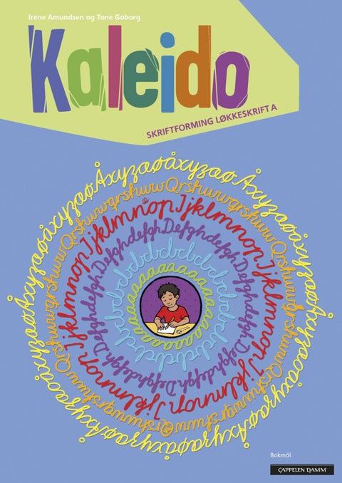 Kaleido - skriftforming : løkkeskrift A