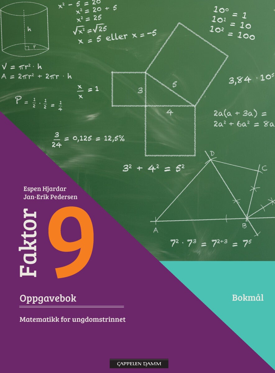 Faktor 9 - oppgavebok : matematikk for ungdomstrinnet