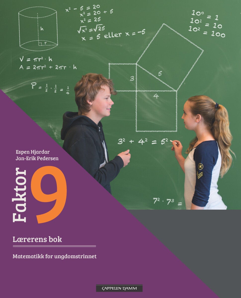 Faktor 9 - Lærerens bok : matematikk for ungdomstrinnet
