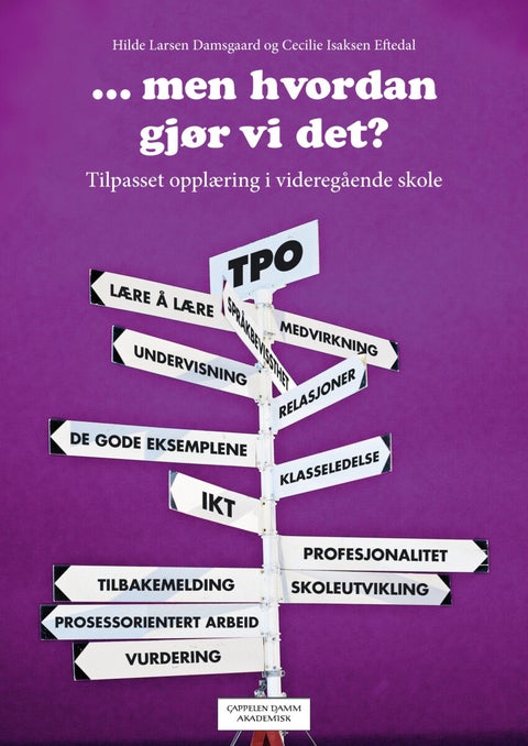 Men hvordan gjør vi det? - tilpasset opplæring i videregående skole