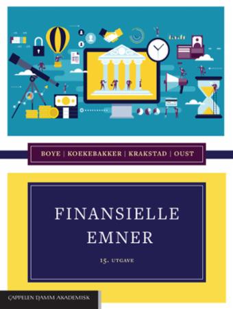Bilde av Finansielle Emner Av Knut Boye, Steen Koekebakker, Svein Olav Krakstad, Are Oust