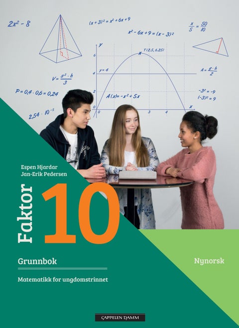 Faktor 10 - Grunnbok : matematikk for ungdomstrinnet