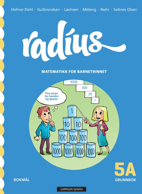 Radius 5A - Grunnbok : matematikk for mellomtrinnet