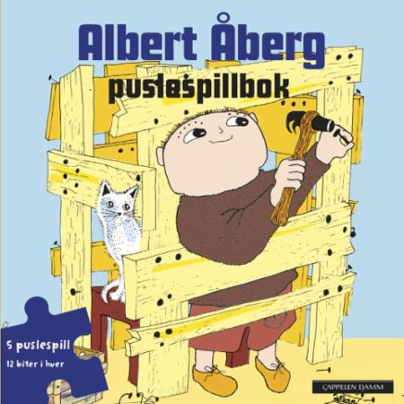 Albert Åberg - puslespillbok : 5 puslespill med 12 brikker