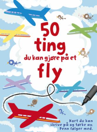 Bilde av Aktivitetskort: 50 Ting Du Kan Gjøre På Et Fly