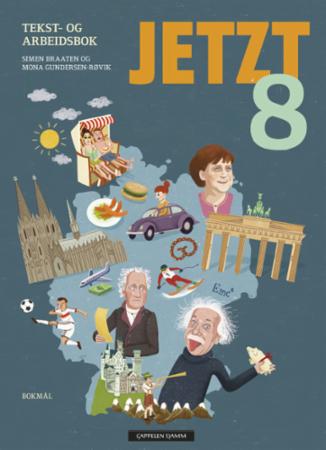 Jetzt 8 - Tekst- og arbeidsbok