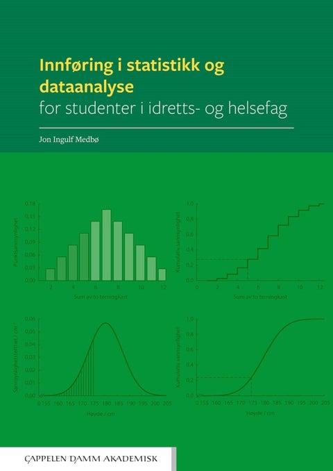 Innføring i statistikk og dataanalyse for studenter i idretts- og helsefag