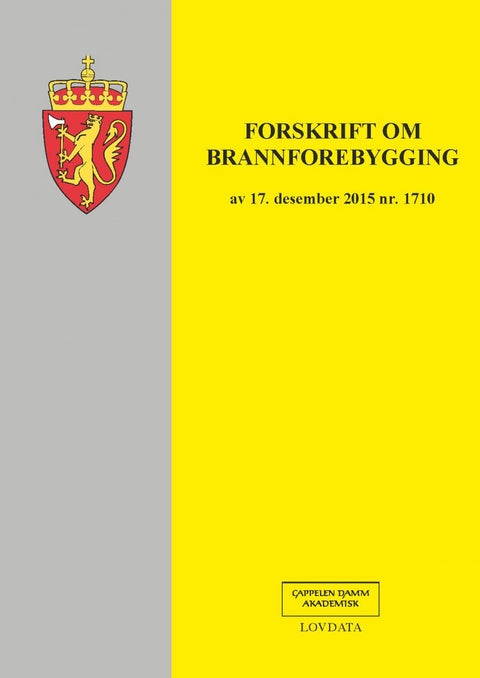 Forskrift om brannforebygging - av 17. desember 2015 nr. 1710