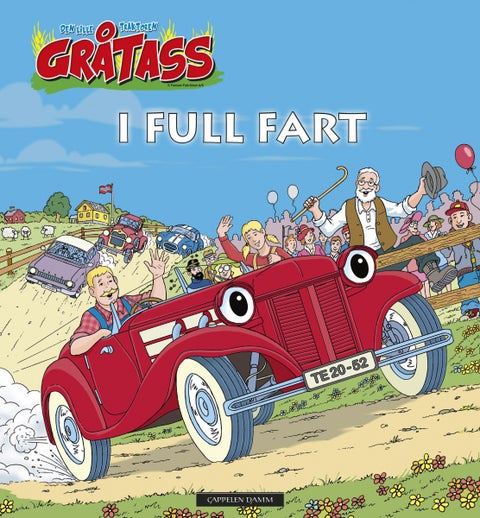 Den lille traktoren Gråtass - i full fart