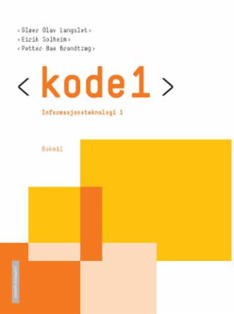 Kode 1 - informasjonsteknologi 1
