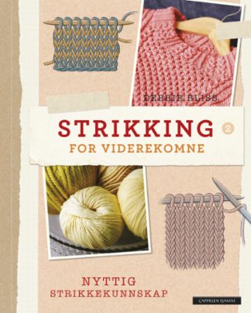 Strikking for viderekomne - en grunnbok med teknikker, tips og designerens egne hemmeligheter