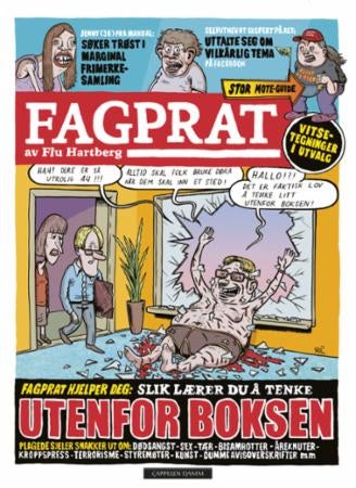 Fagprat - utenfor boksen : vitsetegninger i utvalg