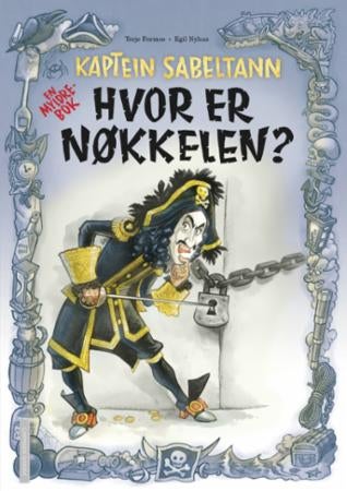 Kaptein Sabeltann - hvor er nøkkelen? : en myldrebok