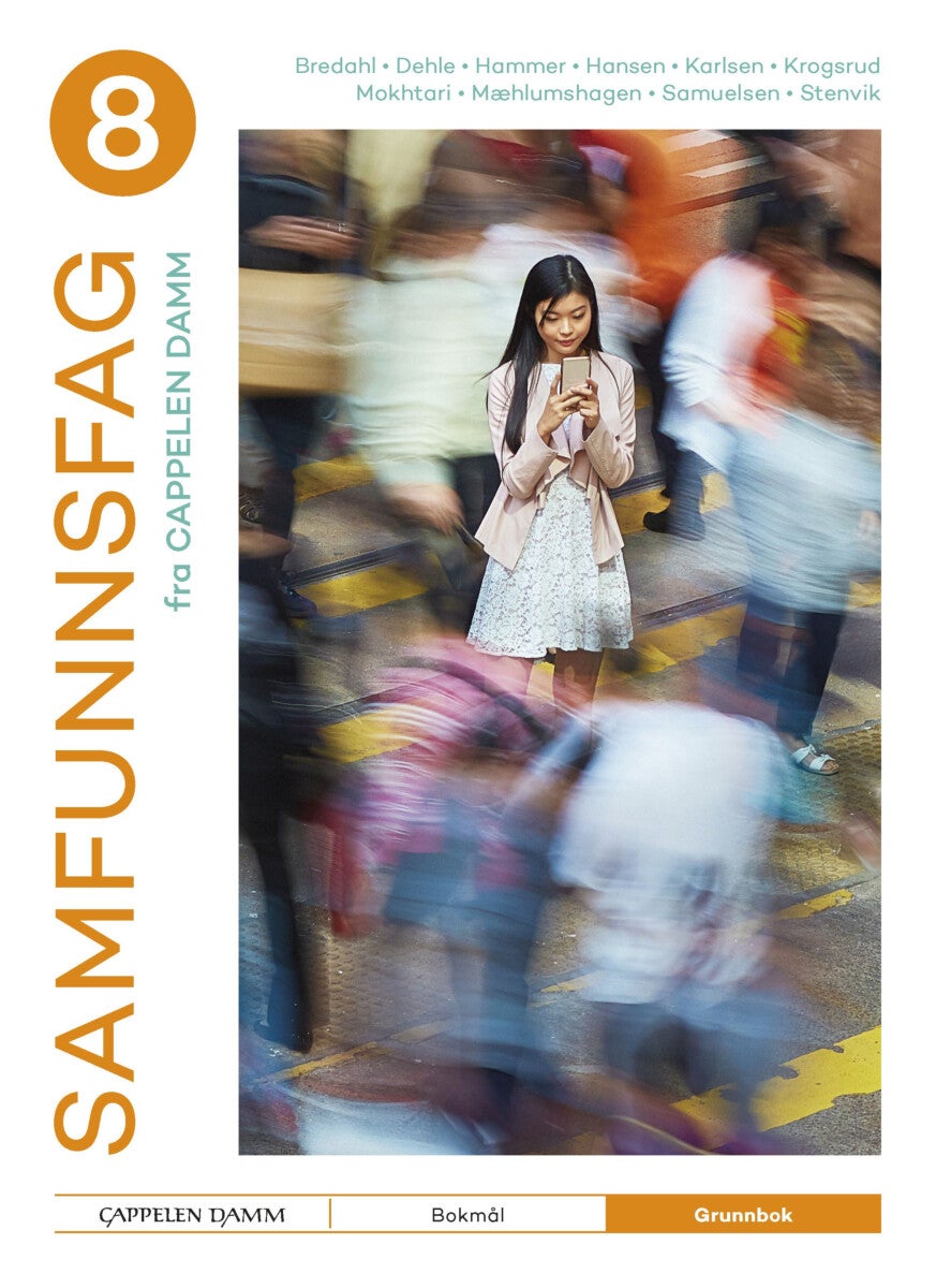 Samfunnsfag 8 fra Cappelen Damm - Grunnbok