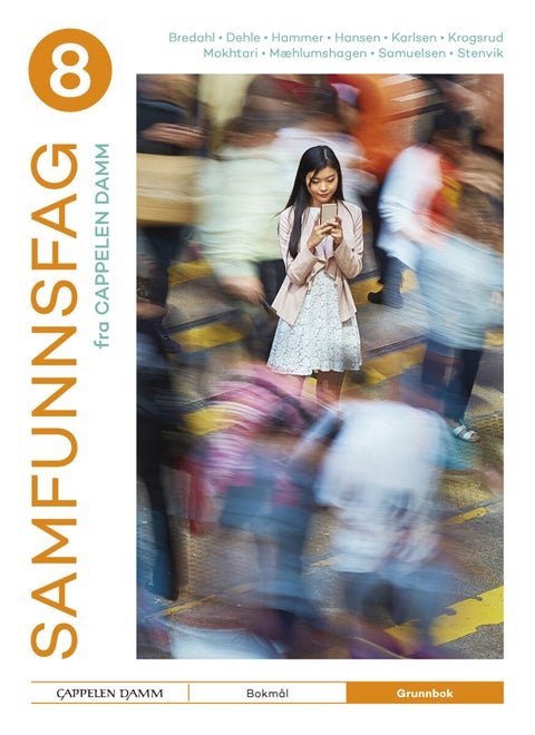 Samfunnsfag 8 fra Cappelen Damm - Grunnbok