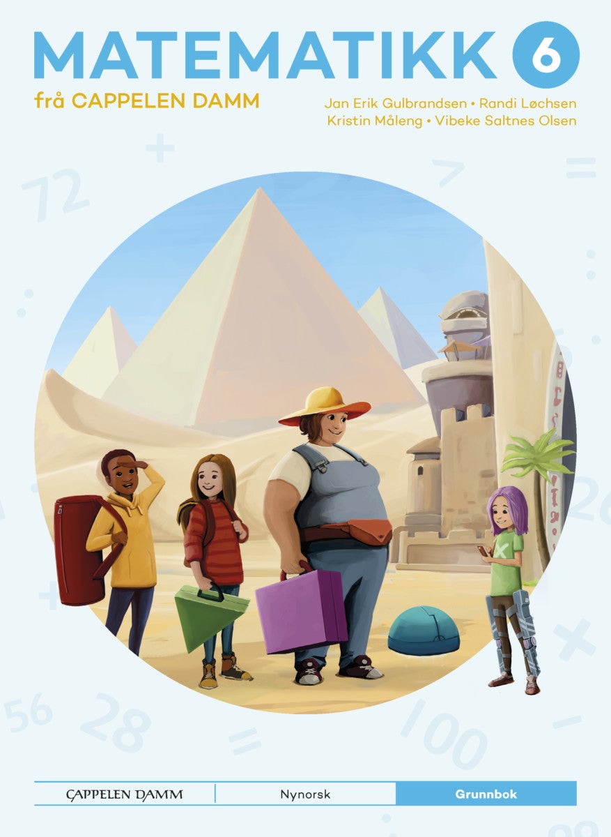 Matematikk 6 frå Cappelen Damm - Grunnbok