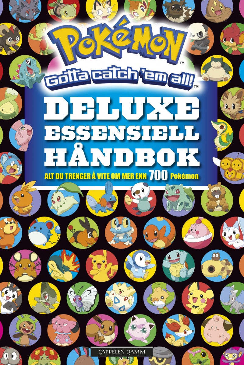 Pokémon deluxe essensiell håndbok - alt du trenger å vite om mer enn 700 Pokémon