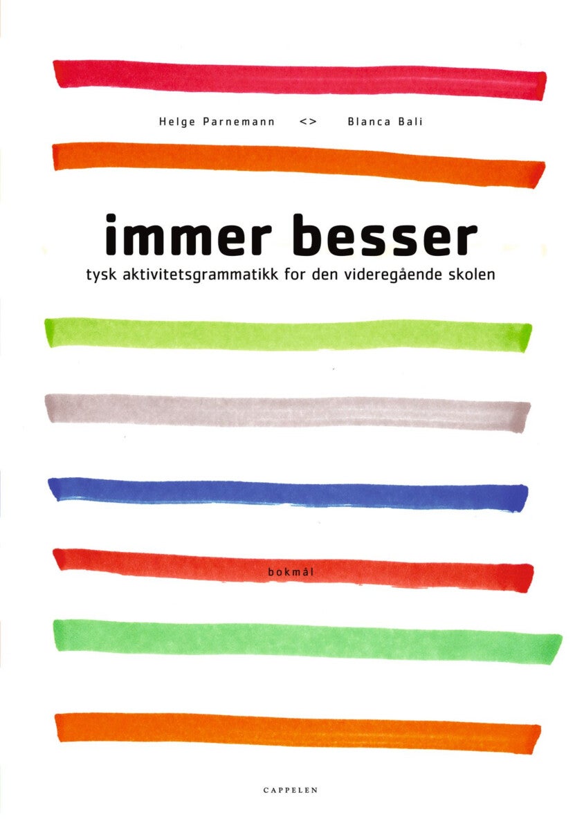 Immer besser - tysk aktivitetsgrammatikk for den videregående skole
