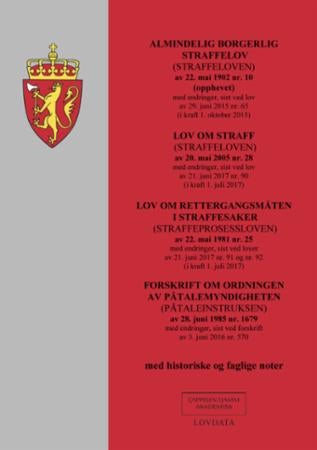 Almindelig borgerlig straffelov (straffeloven) av 22. mai 1902 nr. 10 (opphevet) ; Lov om straff (st - med endringer, sist ved lov av 29. juni 2015 nr. 65 (i kraft 1. oktober 2015) : : :