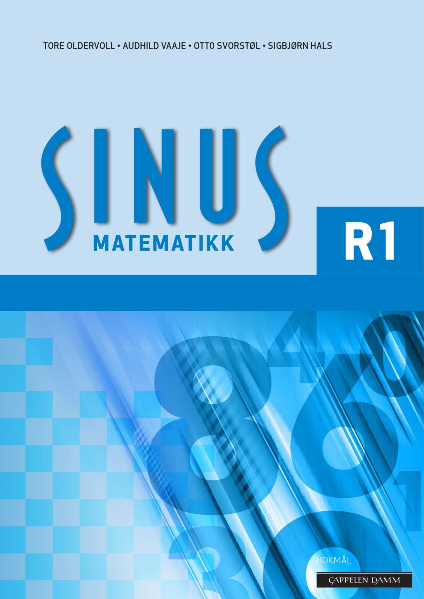 Sinus matematikk R1 - lærebok i matematikk : studiespesialiserende program