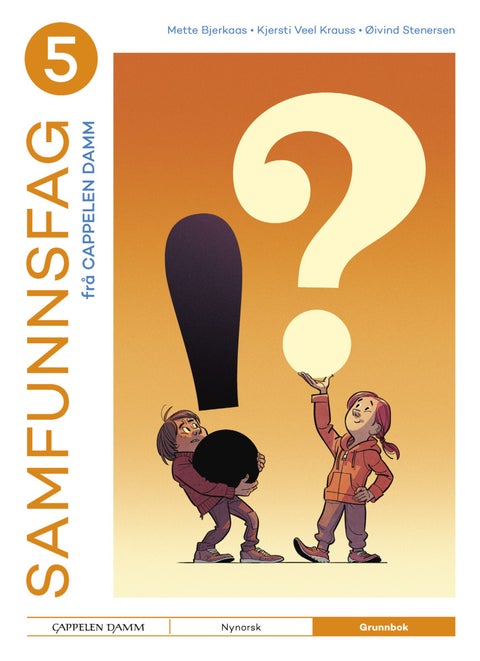 Samfunnsfag 5 frå Cappelen Damm - Grunnbok