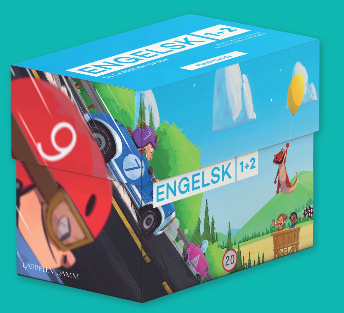 Engelsk 1+2  fra Cappelen Damm. Flash cards
