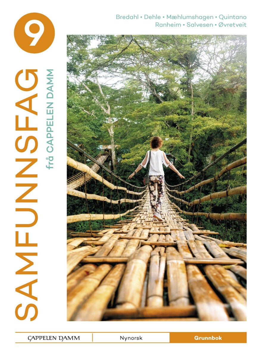 Samfunnsfag 9 frå Cappelen Damm - Grunnbok
