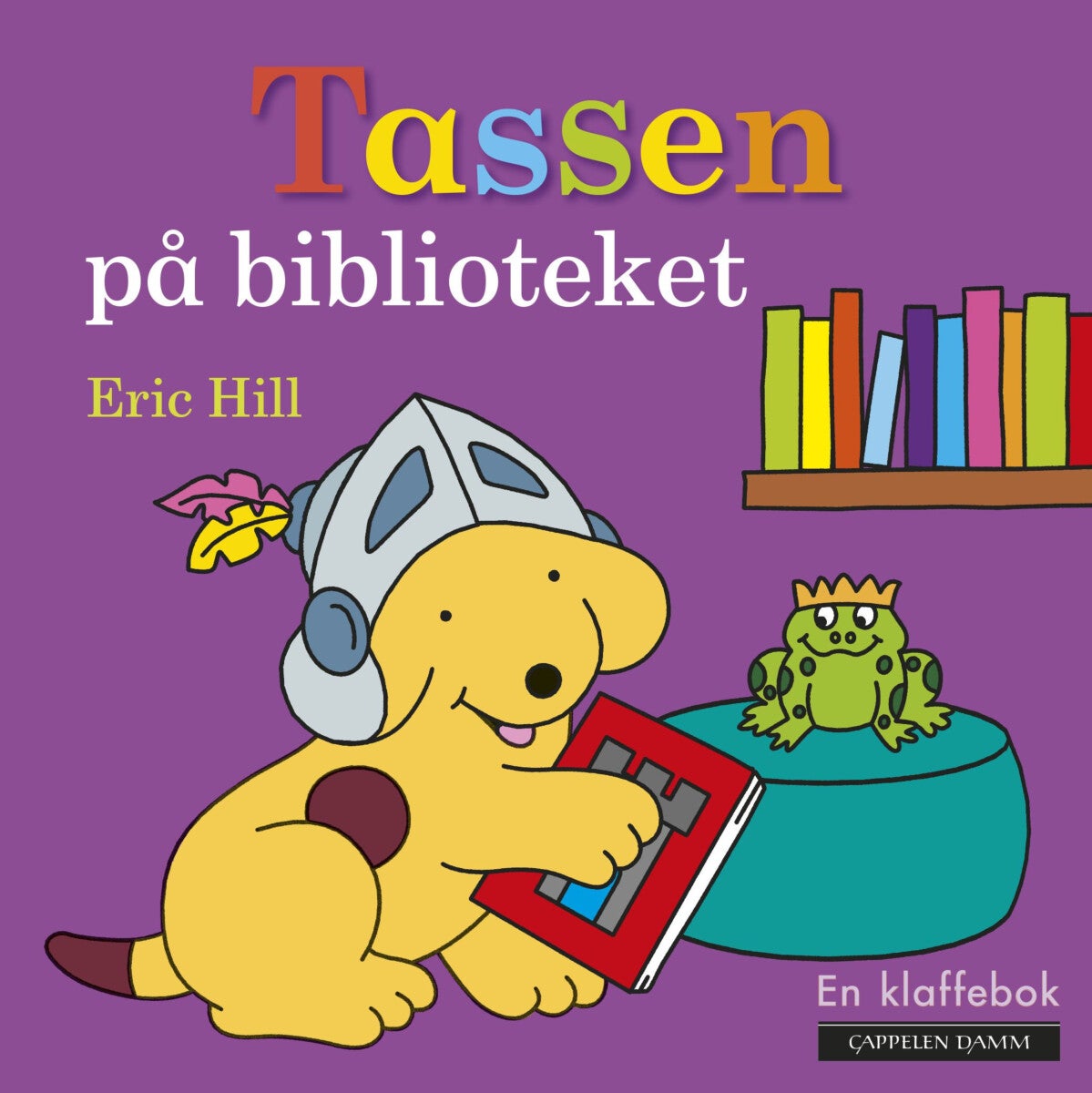 Tassen på biblioteket - en klaffebok