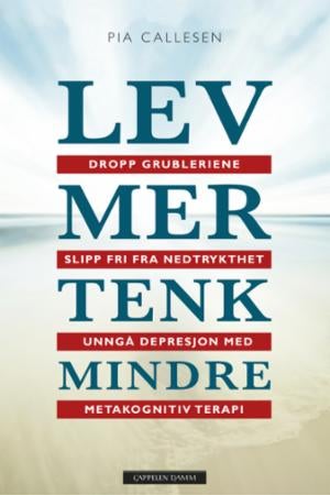 Lev mer tenk mindre - dropp grubleriene og slipp fri fra nedstemthet og depresjon med metakognitiv terapi