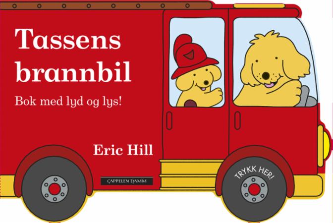 Tassens brannbil - bok med lyd og lys!