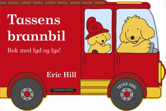 Tassens brannbil - bok med lyd og lys!