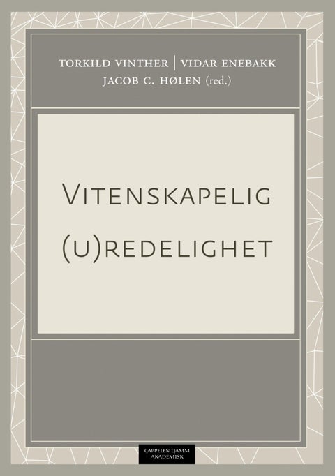 Vitenskapelig (u)redelighet