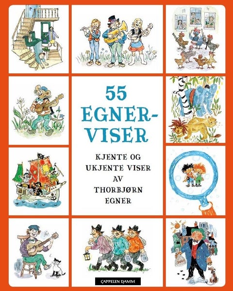 55 Egner-viser - kjente og ukjente viser