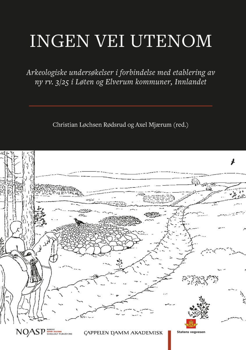 Ingen vei utenom - arkeologiske undersøkelser i forbindelse med etablering av ny rv. 3/25 i Løten og Elverum kommuner,
