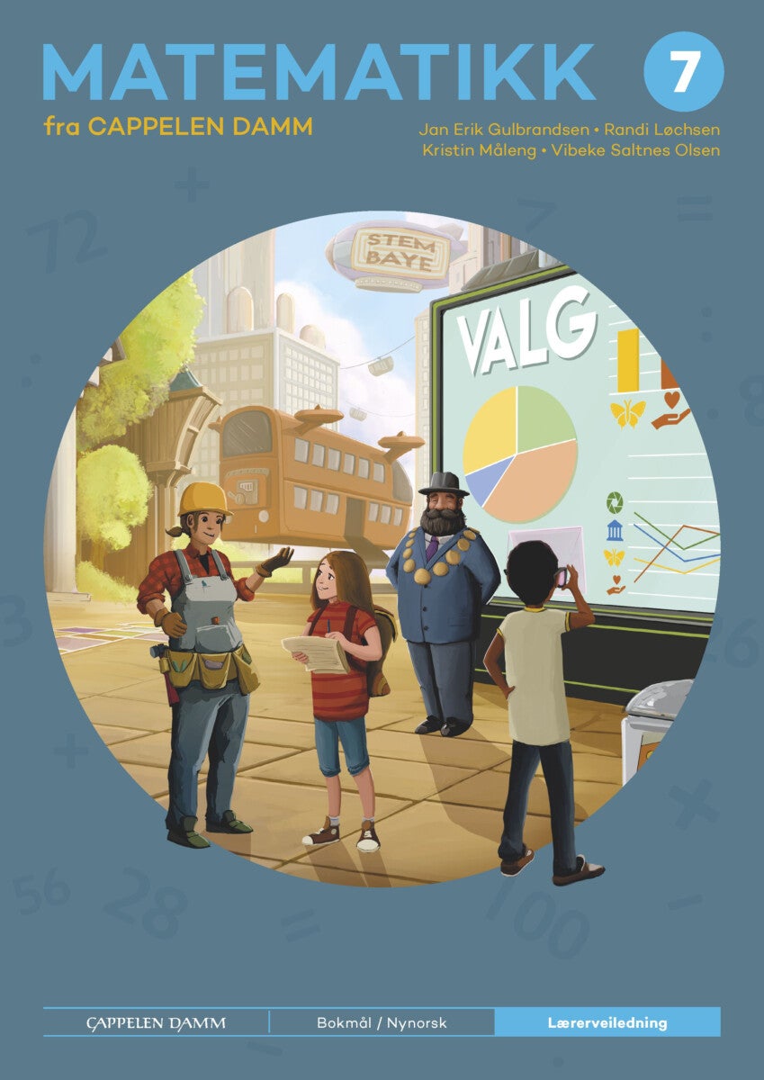 Matematikk 7 fra Cappelen Damm - Lærerveiledning